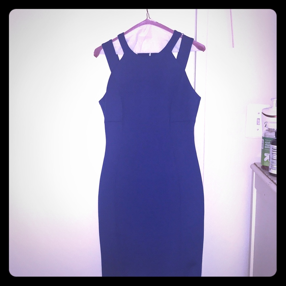 Calvin Klein double strap sheath dress size 6